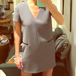 Grey mini dress
